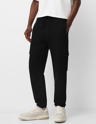 Pantalón Jogger Cargo Hombre S - Bershka - Modalova