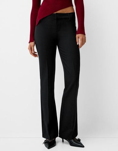 Pantalón Flare Tailoring Mujer 32 - Bershka - Modalova