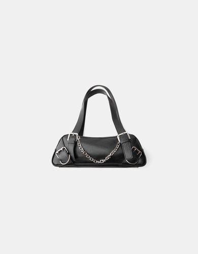 Bolso Bowling Hebillas Mujer - Bershka - Modalova