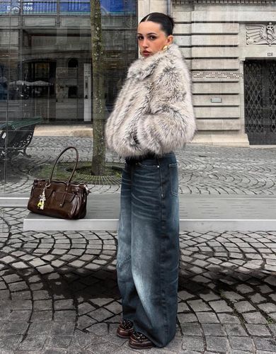 Jer 42 Azul Lavado" - Bershka - Modalova