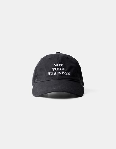 Bershka Gorra Bordado Hombre Negro - Bershka - Modalova