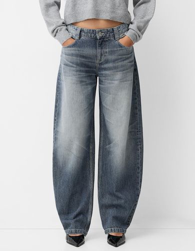 Jeans Baggy Balloon Mujer 34 - Bershka - Modalova