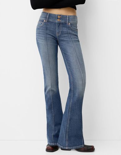 Jeans Bootcut Low Rise Mujer 10-12 - Bershka - Modalova