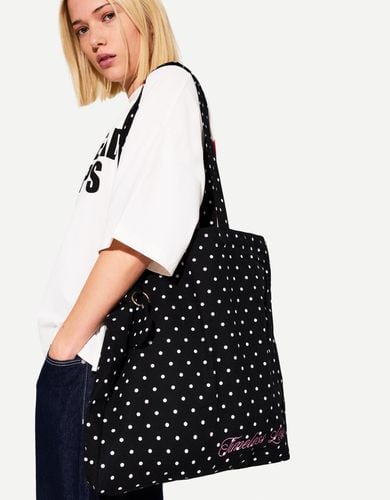 Bolso Shopper Lunares Mujer - Bershka - Modalova