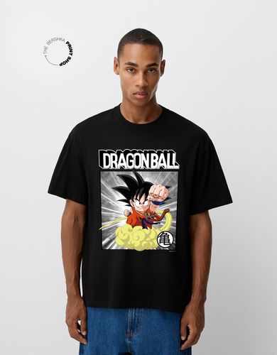 Camiseta Dragon Ball Manga Corta Hombre L - Bershka - Modalova