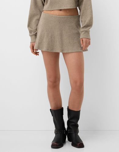 Falda Mini Soft Touch Mujer L - Bershka - Modalova