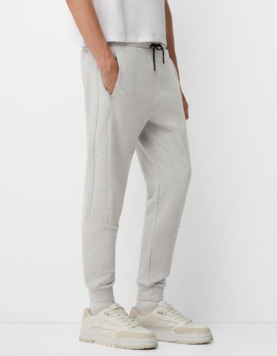 Pantalón Jogger Felpa Hombre L - Bershka - Modalova