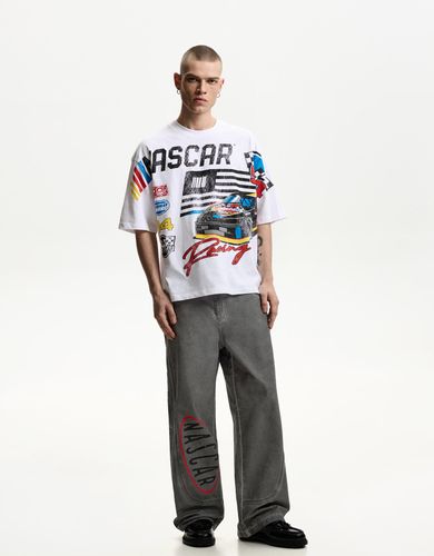 Pantalón Nascar Baggy Hombre 38 - Bershka - Modalova