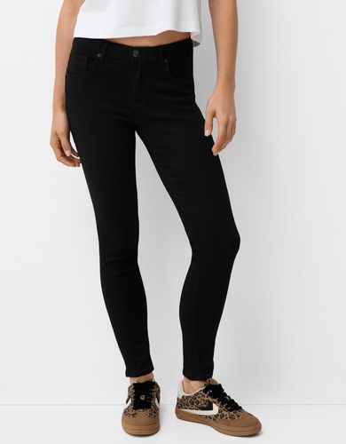 Jeans Skinny Push Up Mujer 34 - Bershka - Modalova