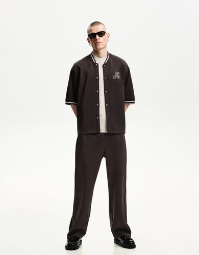 Pantalón Baggy Jogger Hombre L - Bershka - Modalova