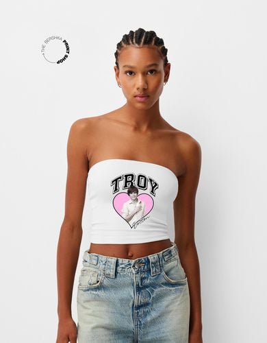 Top High School Musical Bandeau Mujer S - Bershka - Modalova