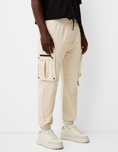 Pantalón Jogger Cargo Técnico Hombre L - Bershka - Modalova