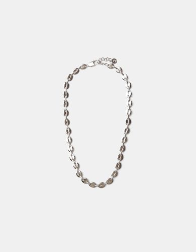 Bershka Collar Cadena Hombre Plata - Bershka - Modalova