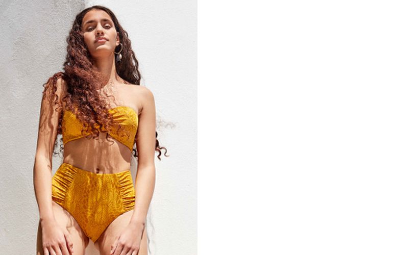 Braguita bikini alta animal print - Gisela - Braga alta bikini - Modalova