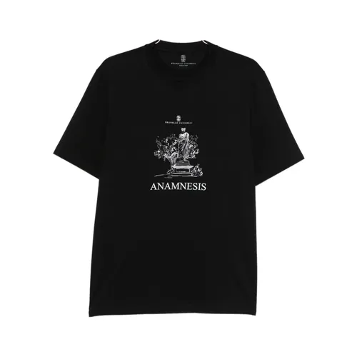 Tops > T-Shirts - - Brunello Cucinelli - Modalova