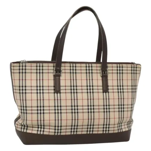 Pre-owned > Pre-owned Bags > Pre-owned Tote Bags - - Burberry Vintage - Modalova