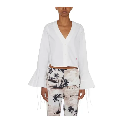 Blouses & Shirts > Shirts - - Palm Angels - Modalova