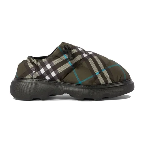 Burberry - Shoes > Flats - Green - Burberry - Modalova