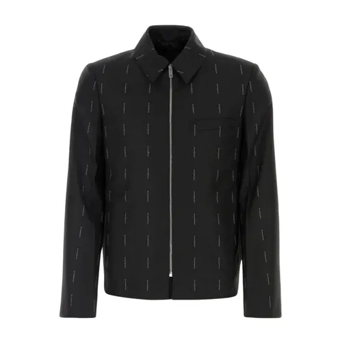 Vertical Line Pattern Jacket - Givenchy - Modalova
