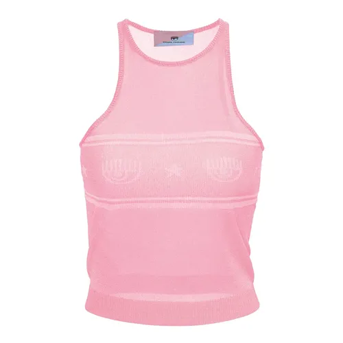 Tops > Sleeveless Tops - - Chiara Ferragni Collection - Modalova
