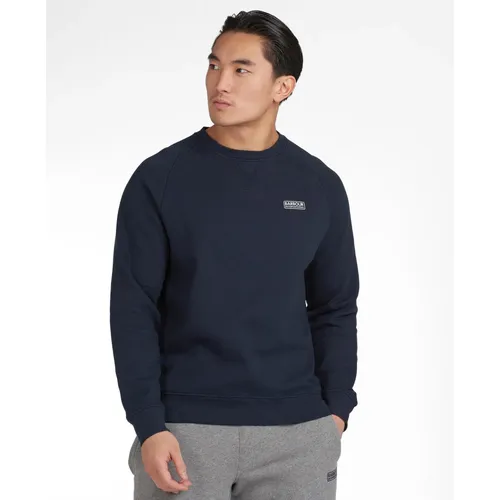 Essential Crew Sweatshirt Navy - Barbour - Modalova
