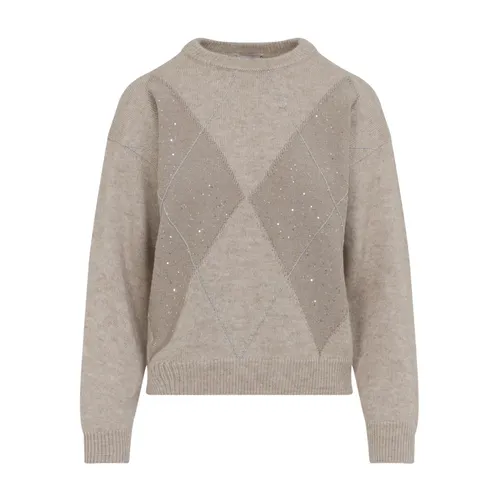 Knitwear > Round-neck Knitwear - - Peserico - Modalova