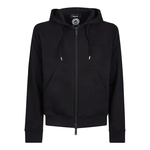 Sweatshirts & Hoodies > Zip-throughs - - Dsquared2 - Modalova
