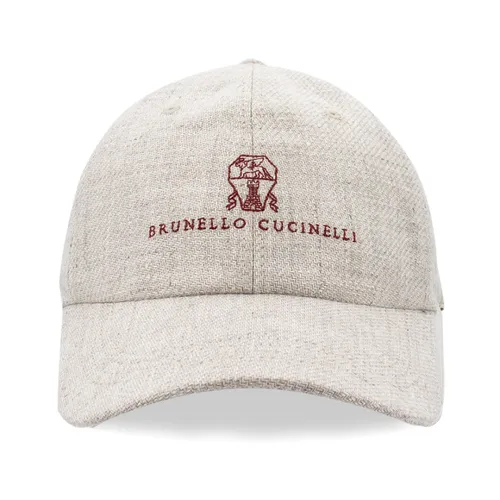 Accessories > Hats > Caps - - Brunello Cucinelli - Modalova