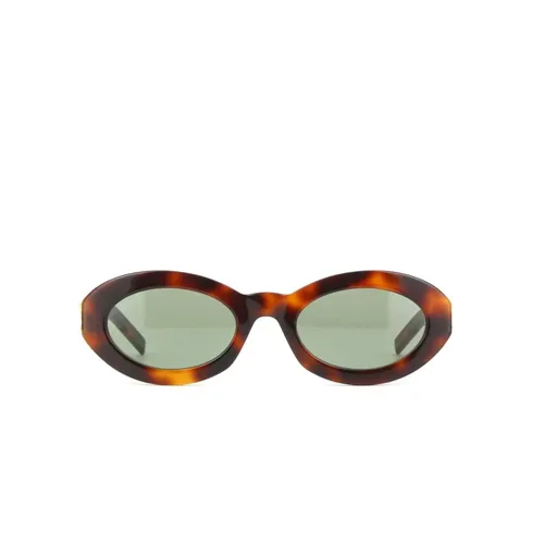 Elegant Oval Sunglasses - Saint Laurent - Modalova