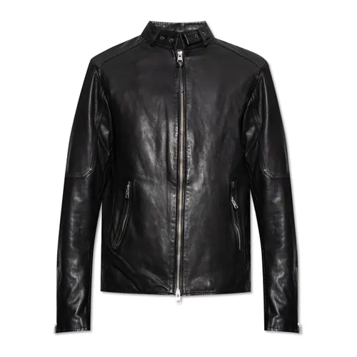 Jackets > Leather Jackets - - AllSaints - Modalova