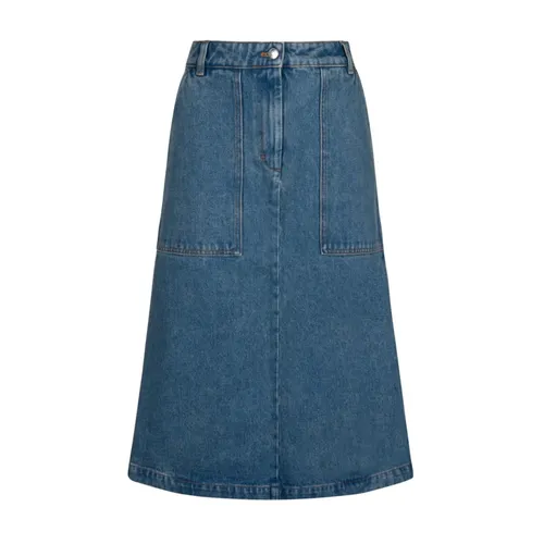 Skirts > Denim Skirts - - Maison Kitsuné - Modalova