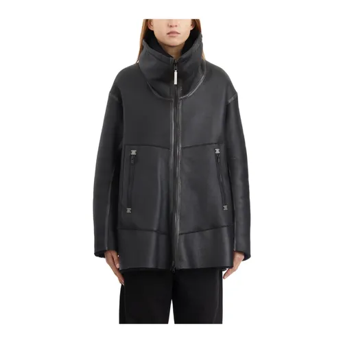 Reversible Oversized Coat - Isaac Sellam - Modalova