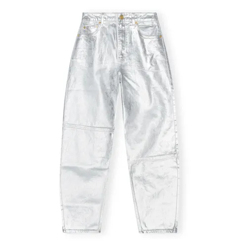 Trousers > Straight Trousers - - Ganni - Modalova