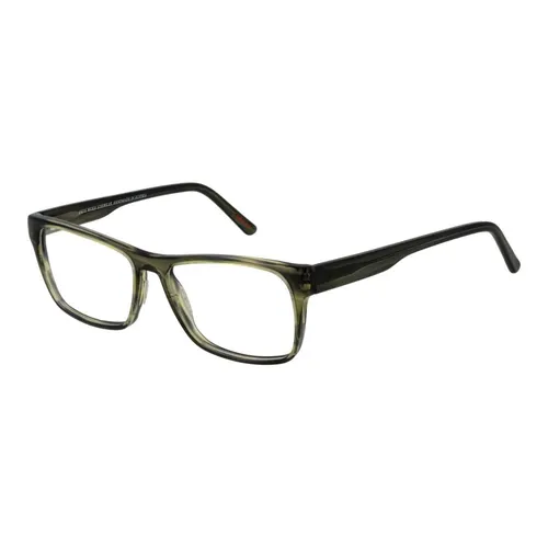 Monturas Ópticas Verdes Estilo Rectangular - Andy Wolf - Modalova