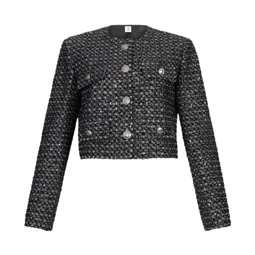 Jackets > Tweed Jackets - - Liu Jo - Modalova
