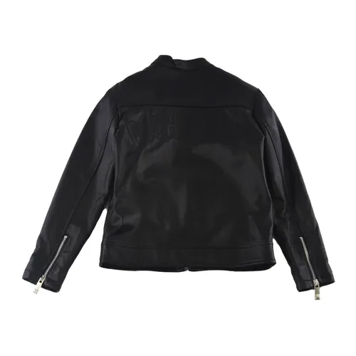 Leather Zip Jacket - Richmond - Modalova