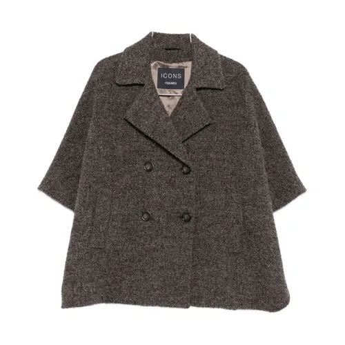 Coats > Double-Breasted Coats - - Cinzia Rocca - Modalova