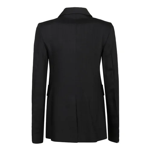 Black Single-Breasted Jacket - Victoria Beckham - Modalova