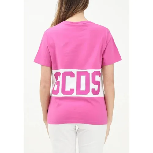 Band Logo Regular T-Shirt - GCDS - Modalova