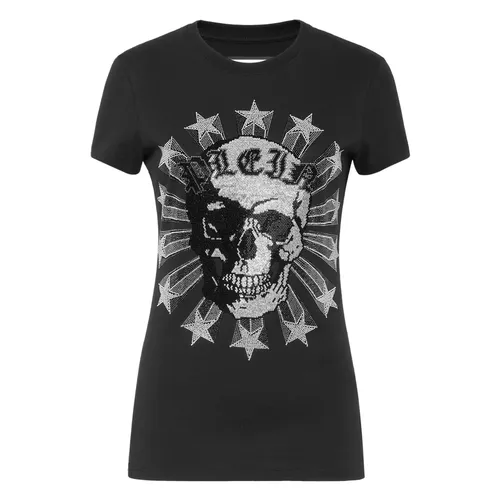 Pure Fit with Crystals T-shirt - Philipp Plein - Modalova