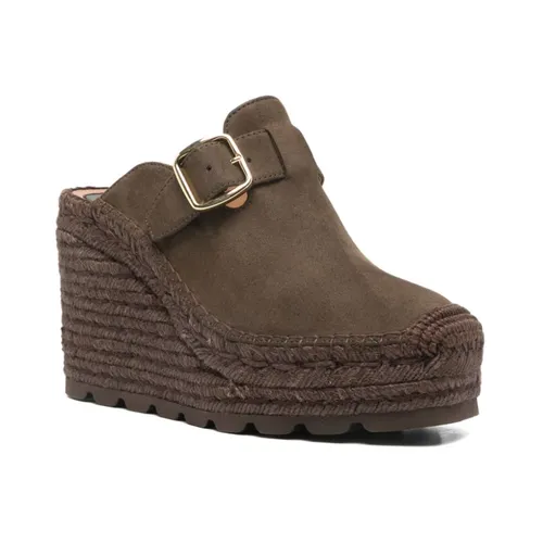 Gaia Suede Clogs - Stella McCartney - Modalova