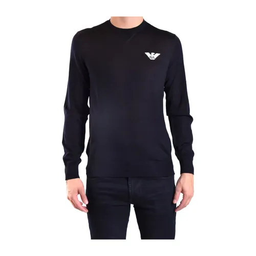 Knitwear > Round-neck Knitwear - - Emporio Armani - Modalova