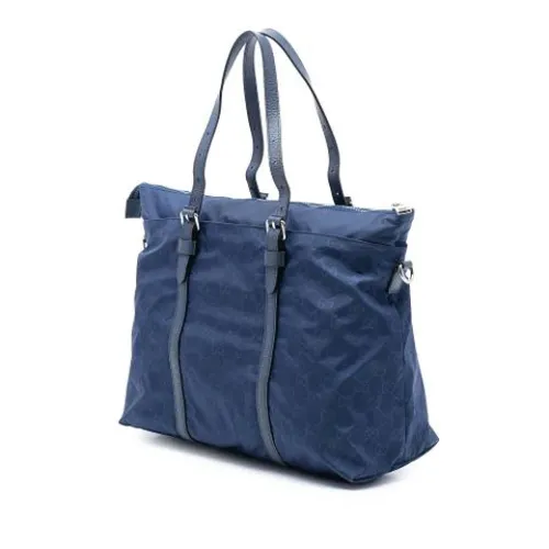 Pre-owned Nylon Tote Bag - Gucci Vintage - Modalova