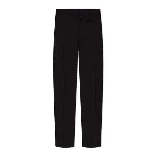 Trousers > Straight Trousers - - Moschino - Modalova