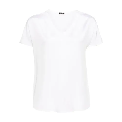 Kiton - Tops > T-Shirts - White - Kiton - Modalova