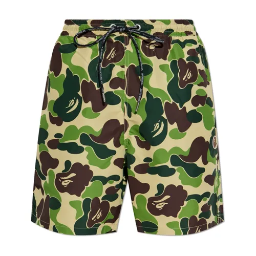 Bedruckte Shorts - A BATHING APE - Modalova