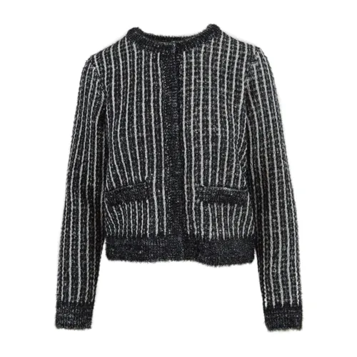 Boucle Knit Cardigan - Karl Lagerfeld - Modalova