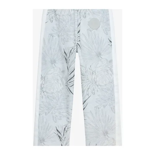 Floral Print Pants - Roberto Cavalli - Modalova