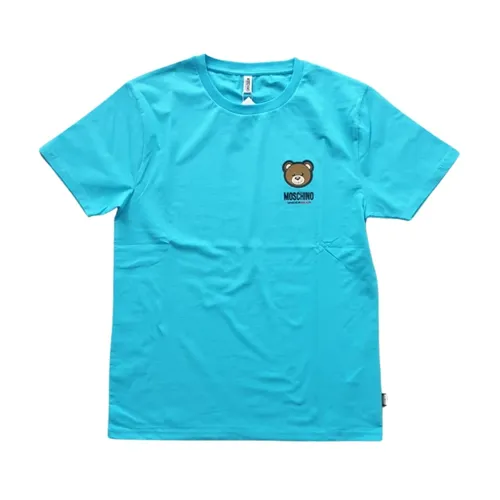 Moschino - Tops > T-Shirts - Blue - Moschino - Modalova