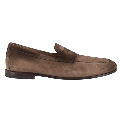 Shoes > Flats > Loafers - - Santoni - Modalova